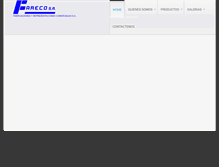 Tablet Screenshot of fareco.com.pe